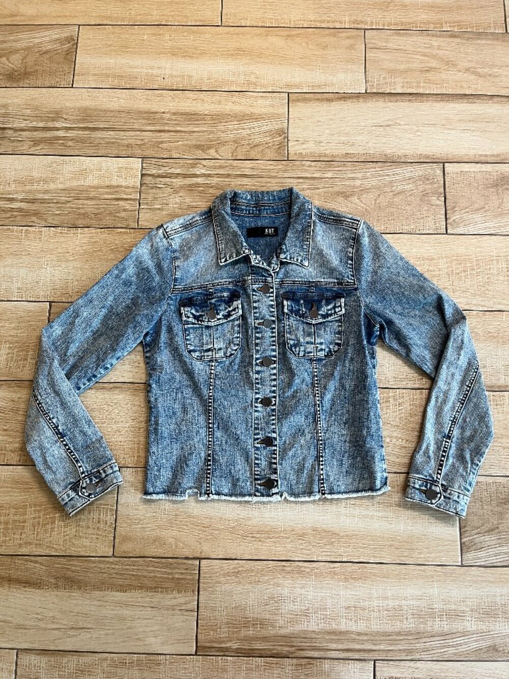 Womens KUT from the Kloth Denim Jean Kara Jacket - M